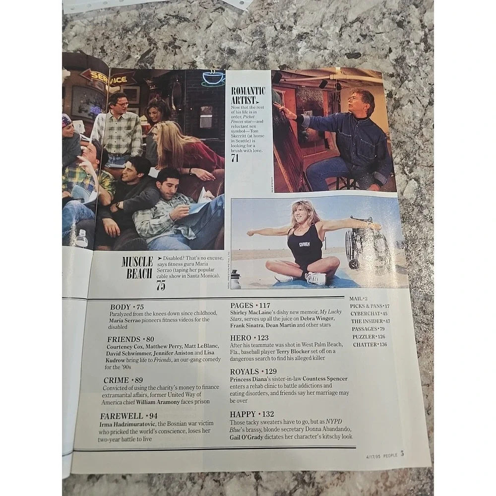 4/17/95 NEWSSTAND People Magazine 